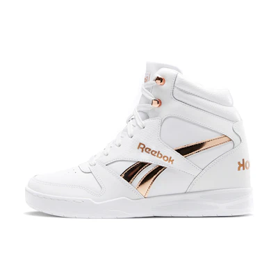 (W) Reebok Royal BB4500 Hi Wedge 'White'