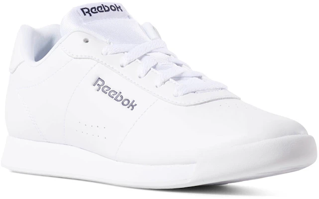 (W) Reebok Royal Charm ''Triple White'' Scarpe Bianche DV5410 Lookbook (W) Reebok Royal Charm ''Triple White'' Scarpe Bianche DV5410