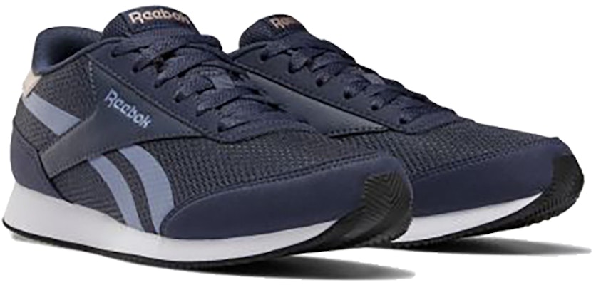 (W) Reebok Royal Classic Jogger 'Navy White' Pria Wanita Olahraga Sneaker DV8226 Lookbook (W) Reebok Royal Classic Jogger 'Navy White' Pria Wanita Olahraga Sneaker DV8226