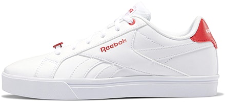 (Women) Reebok Royal Complete 3 Low Sneakers White/Red FU7584 (Women) Reebok Royal Complete 3 Low Sneakers White/Red FU7584