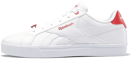 (Women) Reebok Royal Complete 3 Low Sneakers White/Red FU7584 (Women) Reebok Royal Complete 3 Low Sneakers White/Red FU7584