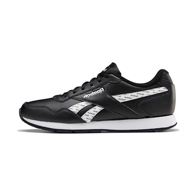 (W) Reebok Royal Glide Black/ 'White'
