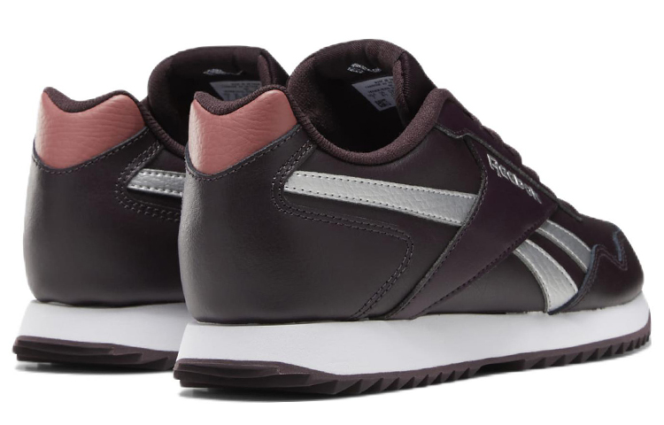 Shop Reebok Royal Glide 舒適百搭 運動鞋 女款 酒紅色