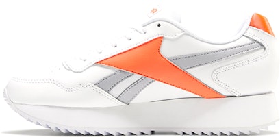 (Women) Reebok Royal Glide 'Ripple Double - White Orange' FZ3088 (Women) Reebok Royal Glide 'Ripple Double - White Orange' FZ3088