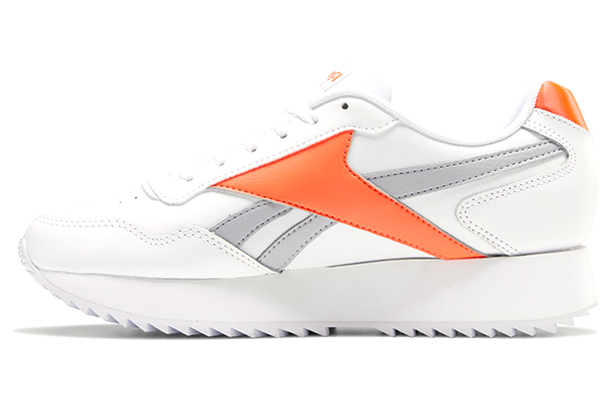 (Women) Reebok Royal Glide 'Ripple Double - White Orange' FZ3088