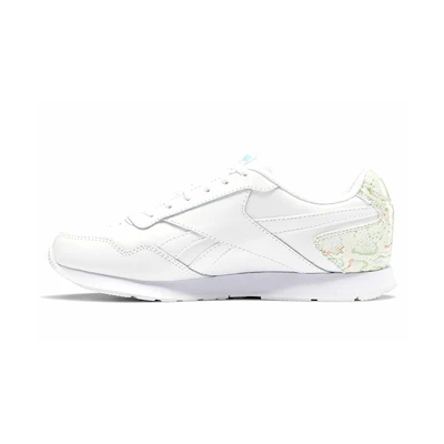 (W) Reebok Royal Glide Running shoes 'White Green'