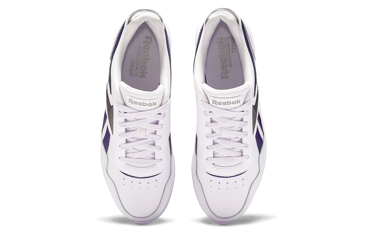 Shop (W) 리복 로얄 글라이드 '화이트 퍼플' (Reebok Royal Glide '화이트 퍼플') FX0700