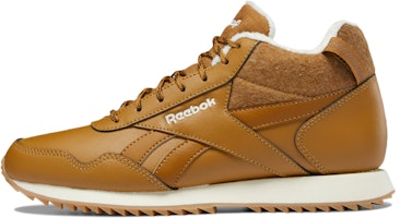 (Women) Reebok Royal Glide Mid 'Brown Yellow' G57613 (Women) Reebok Royal Glide Mid 'Brown Yellow' G57613