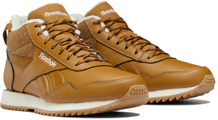 (Women) Reebok Royal Glide Mid 'Brown Yellow' G57613 Lookbook (Women) Reebok Royal Glide Mid 'Brown Yellow' G57613