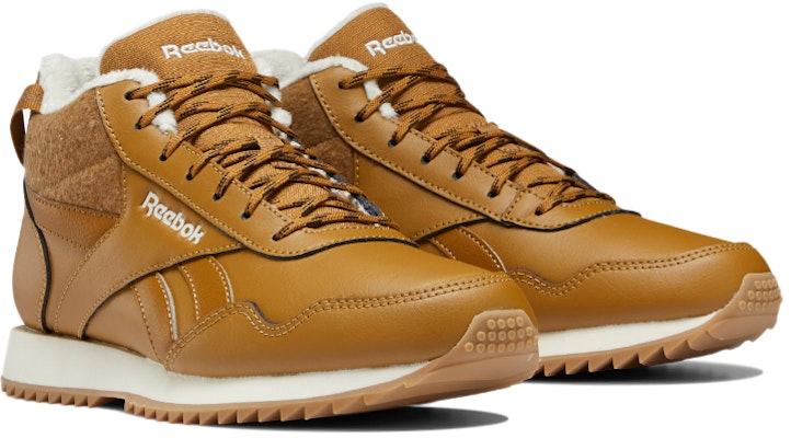 (Women) Reebok Royal Glide Mid 'Brown Yellow' G57613 Lookbook (Women) Reebok Royal Glide Mid 'Brown Yellow' G57613