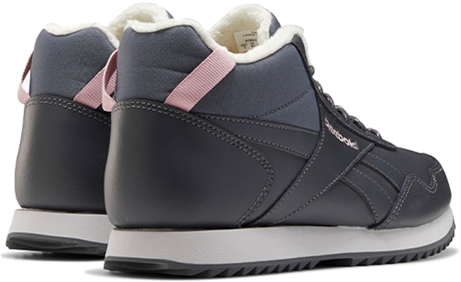 (Women) Reebok Royal Glide Mid 'Gray Black Pink' FW0780 Shop (Women) Reebok Royal Glide Mid 'Gray Black Pink' FW0780
