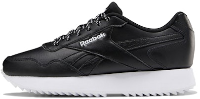 (Women) Reebok Royal Glide Ripple Sneakers Black EG9487 (Women) Reebok Royal Glide Ripple Sneakers Black EG9487