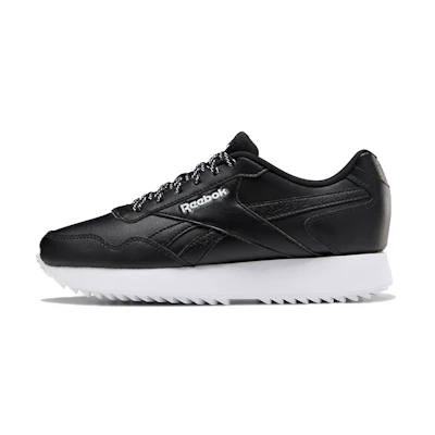 (W) Reebok Royal Glide Ripple Sneakers Black