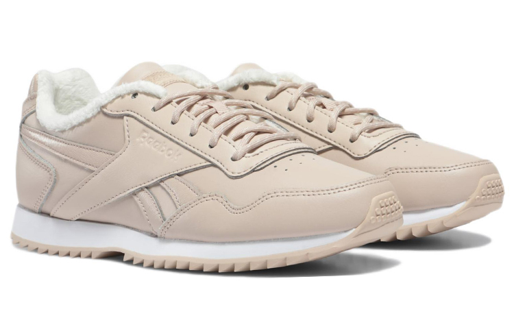 Lookbook Reebok Royal Glide Ripple 舒適耐磨跑步鞋 女款 奶茶棕