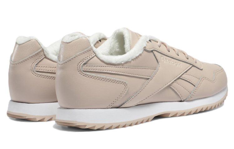 Shop Reebok Royal Glide Ripple 舒適耐磨跑步鞋 女款 奶茶棕