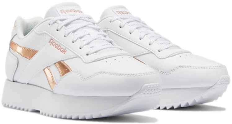 (W) Reebok Royal Glide Ripple ''Blanc'' HR0777 Lookbook (W) Reebok Royal Glide Ripple ''Blanc'' HR0777