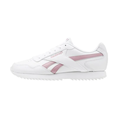 (W) Reebok Royal Glide Ripple 'White Pink'