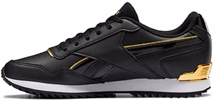 (Women) Reebok Royal Glide Ripple Clip 'Black Gold' G55755 (Women) Reebok Royal Glide Ripple Clip 'Black Gold' G55755