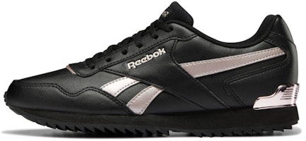 (Women) Reebok Royal Glide Ripple Clip 'Black Pink' GV9728 (Women) Reebok Royal Glide Ripple Clip 'Black Pink' GV9728