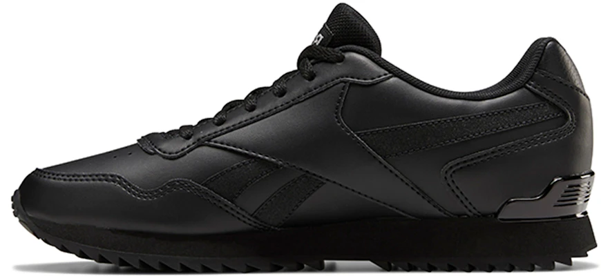 (Women) Reebok Royal Glide Ripple Clip 'Black Silver' S42740 Buy (Women) Reebok Royal Glide Ripple Clip 'Black Silver' S42740