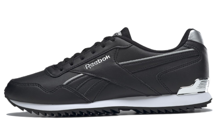 (Women) Reebok Royal Glide Ripple Clip 'Black Silver' GX5979