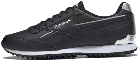 (Women) Reebok Royal Glide Ripple Clip 'Black Silver' GX5979 (Women) Reebok Royal Glide Ripple Clip 'Black Silver' GX5979
