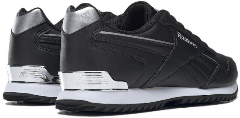 (W) Reebok Royal Glide Ripple Clip ''Nero Argento'' GX5979 Shop (W) Reebok Royal Glide Ripple Clip ''Nero Argento'' GX5979