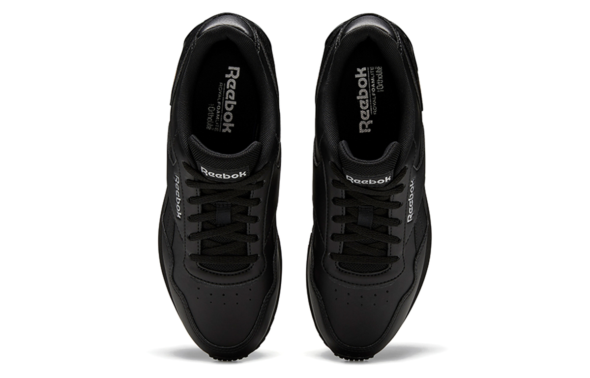 (W) Reebok Royal Glide Ripple Clip 'Black Silver' 圖 4
