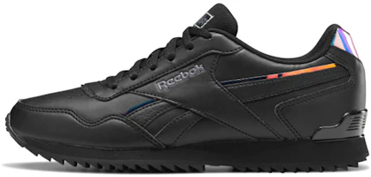 (Women) Reebok Royal Glide Ripple Clip 'Black Yellow Purple' GX0534 (Women) Reebok Royal Glide Ripple Clip 'Black Yellow Purple' GX0534