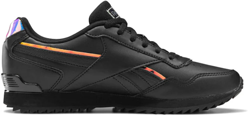 (W) Reebok Royal Glide Ripple Clip ''Schwarz Gelb Lila'' GX0534 Order (W) Reebok Royal Glide Ripple Clip ''Schwarz Gelb Lila'' GX0534