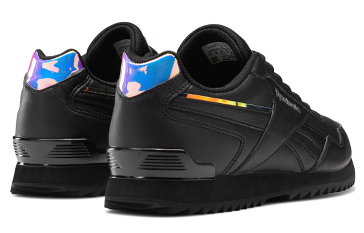 Shop (W) Reebok Royal Glide Ripple Clip ''Schwarz Gelb Lila'' GX0534