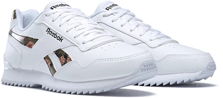 Lookbook Reebok Royal Glide Ripple Clip 女款 白棕色 跑步鞋