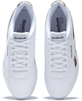 Shop Reebok Royal Glide Ripple Clip 女款 白棕色 跑步鞋