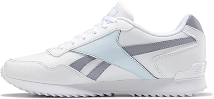 (Women) Reebok Royal Glide Ripple Clip 'Gray White' FW8189 (Women) Reebok Royal Glide Ripple Clip 'Gray White' FW8189