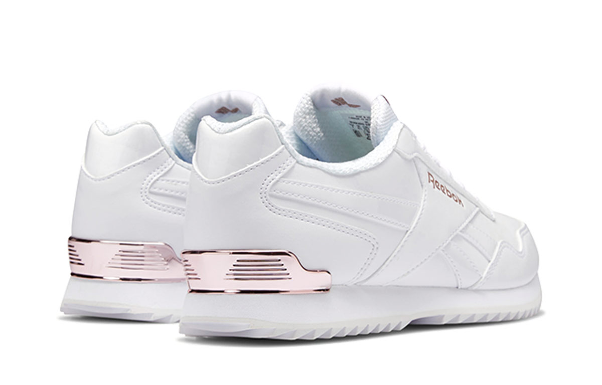 (W) Reebok Royal Glide Ripple Clip 'Yellow White' 圖 4