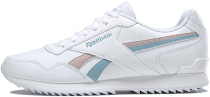 (Women) Reebok Royal Glide Ripple Clip 'White Blue' G57672 (Women) Reebok Royal Glide Ripple Clip 'White Blue' G57672