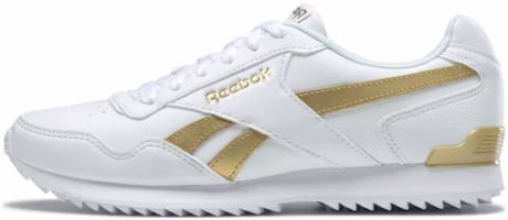 (Women) Reebok Royal Glide Ripple Clip 'White Gold' BS5818 (Women) Reebok Royal Glide Ripple Clip 'White Gold' BS5818