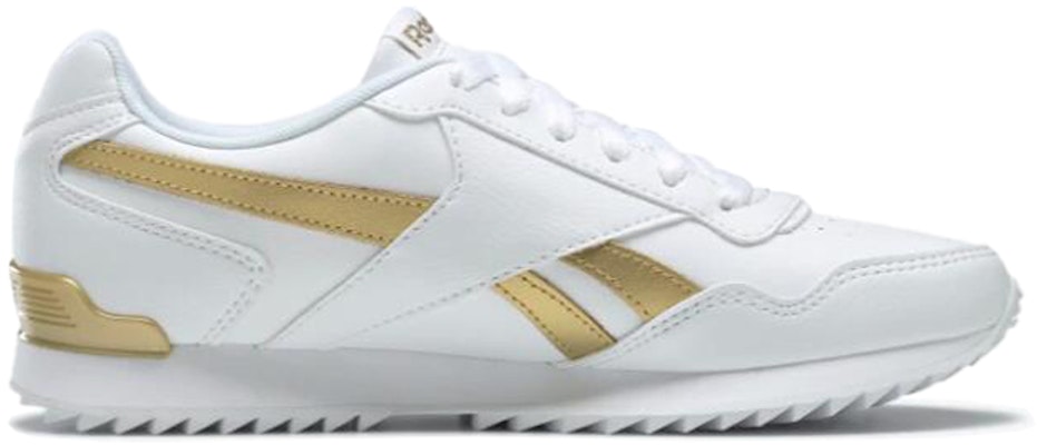 (W) リーボック ロイヤル グライド リップル クリップ (白/金) BS5818 Order (W) リーボック ロイヤル グライド リップル クリップ (白/金) BS5818