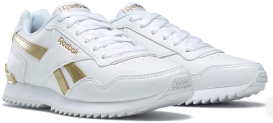 (W) リーボック ロイヤル グライド リップル クリップ (白/金) BS5818 Lookbook (W) リーボック ロイヤル グライド リップル クリップ (白/金) BS5818