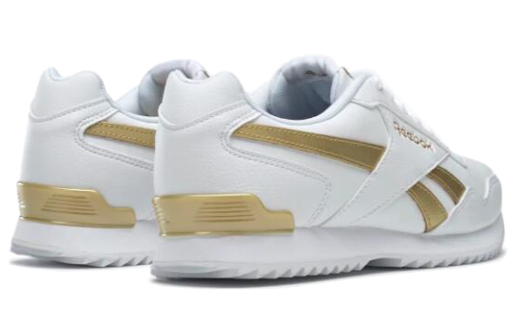 Shop Reebok Royal Glide Ripple Clip 白金 女式