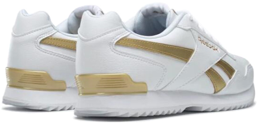 (W) リーボック ロイヤル グライド リップル クリップ (白/金) BS5818 Shop (W) リーボック ロイヤル グライド リップル クリップ (白/金) BS5818