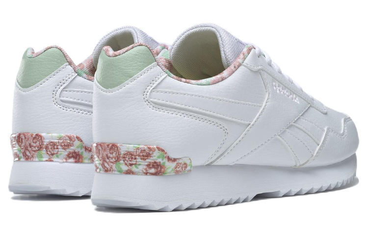 Shop (W) Reebok Royal Glide Ripple Clip 白色复古跑鞋 GX5999