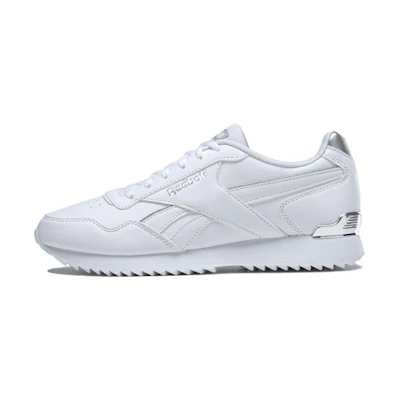 (W) Reebok Royal Glide Ripple Clip 'White Silver'