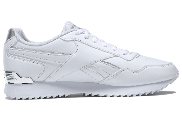 (W) Reebok Royal Glide Ripple Clip 'White Silver' 圖 2
