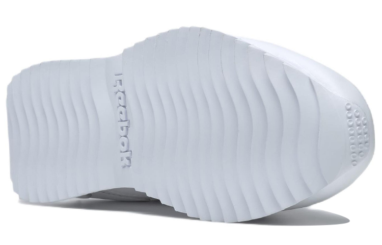 (W) Reebok Royal Glide Ripple Clip 'White Silver' 圖 5
