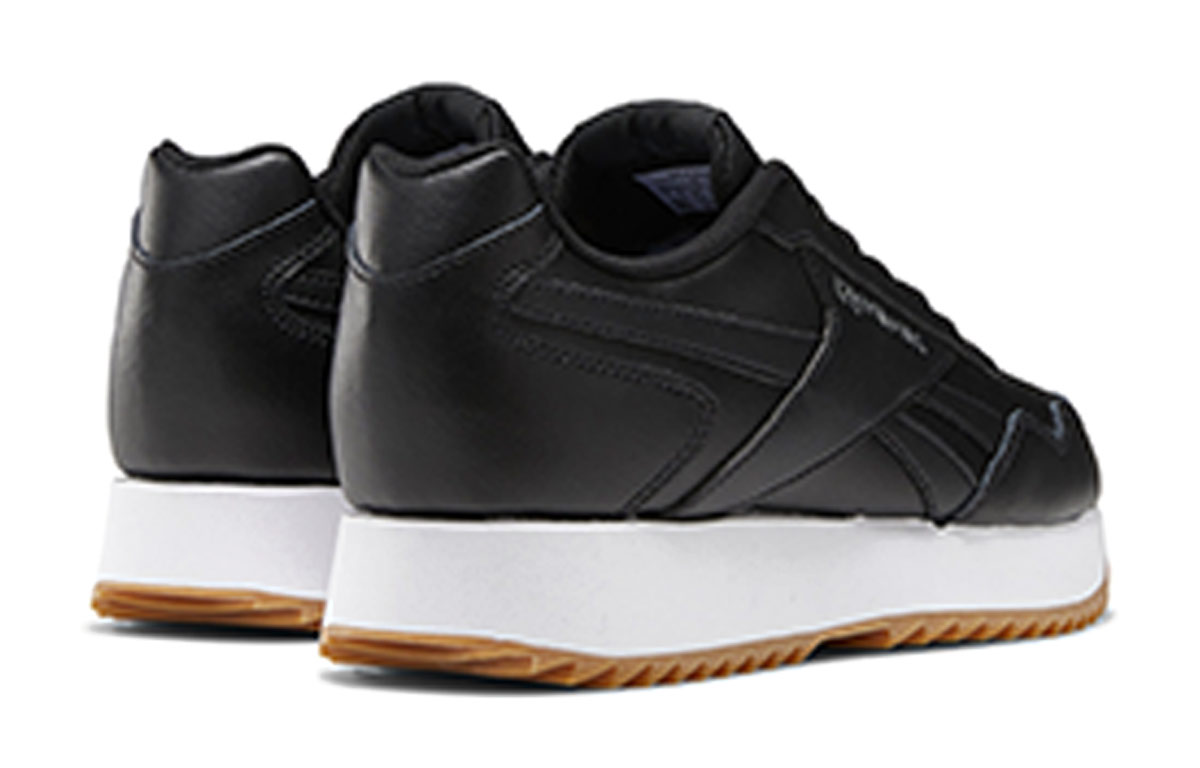 (W) Reebok Royal Glide Ripple Double 'Black White' 圖 4