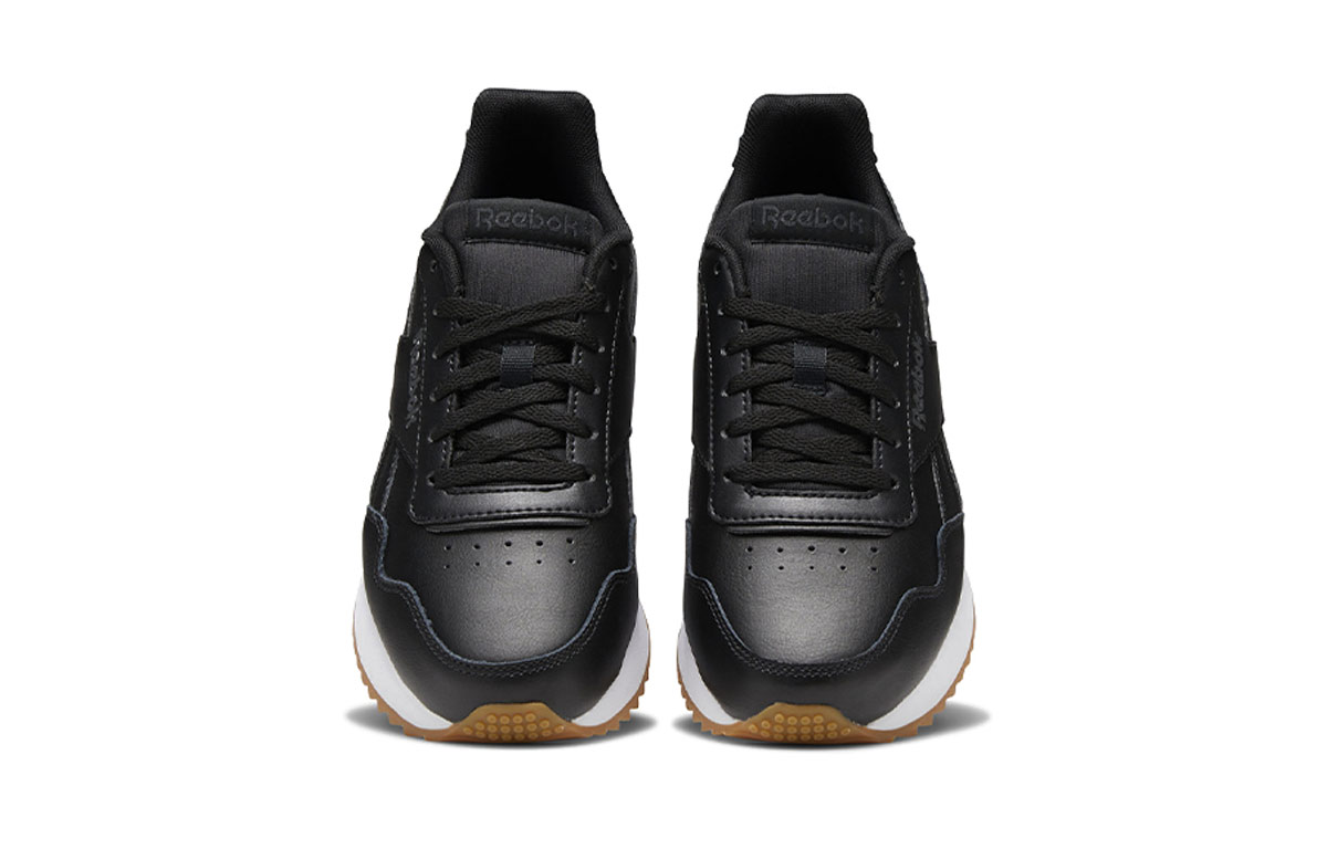 (W) Reebok Royal Glide Ripple Double 'Black White' 圖 5