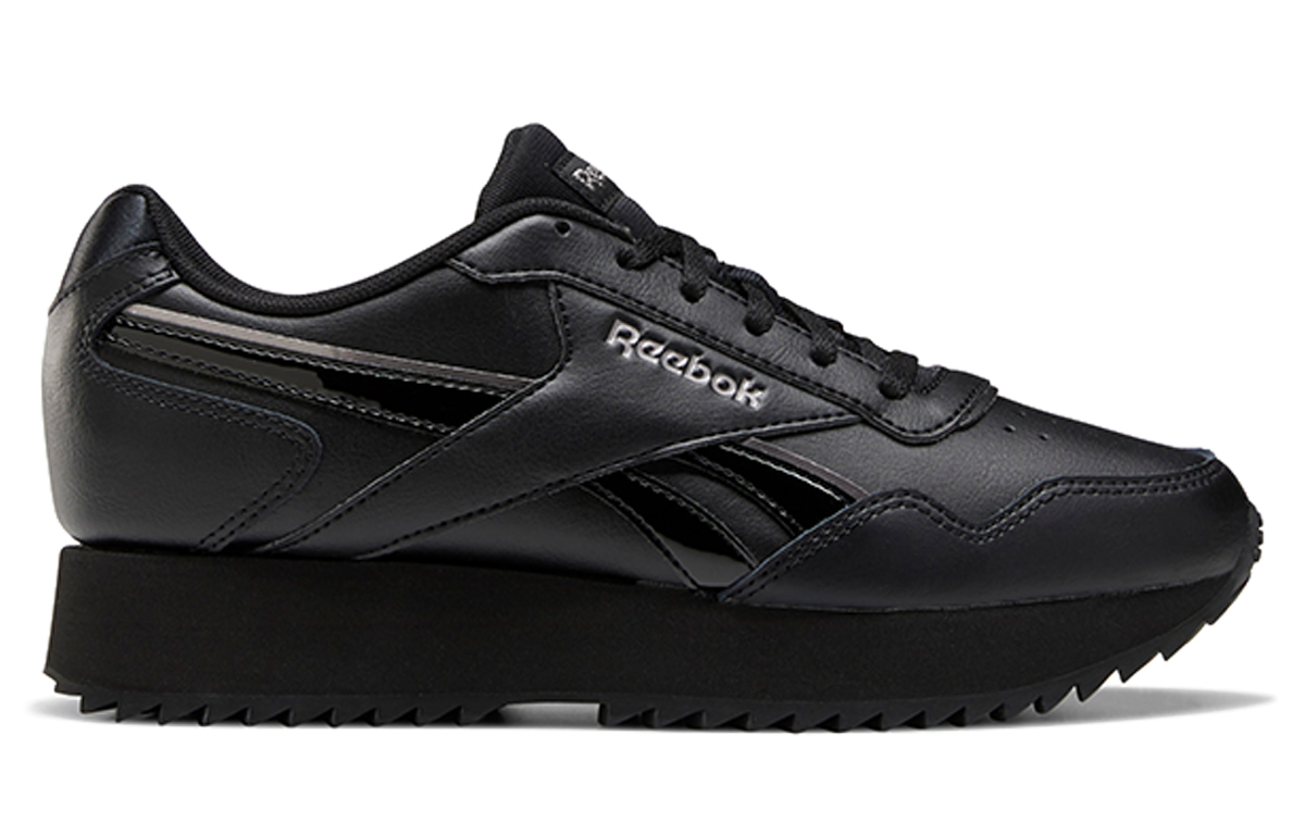 (W) Reebok Royal Glide Ripple Double 'Black' 圖 2