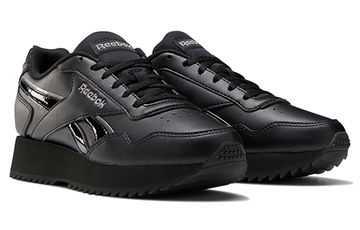 (W) Reebok Royal Glide Ripple Double 'Black' 圖 3