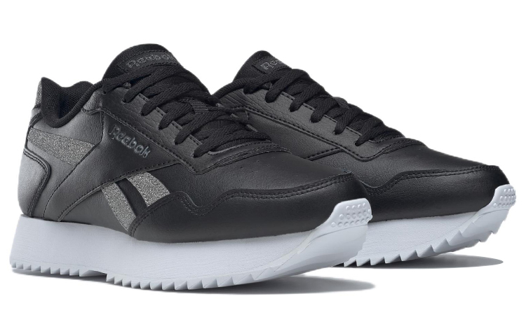 Lookbook (W) 리복 로얄 글라이드 리플 더블 블랙/그레이 (Reebok Royal Glide Ripple Double Black/Grey) GX5982